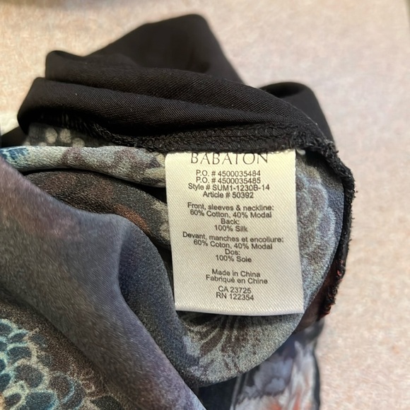 Pre-loved Babaton silk-back t-shirt - Picture 4 of 4